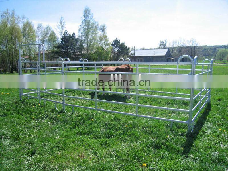 hot galvanized metal portable livestock fence panel