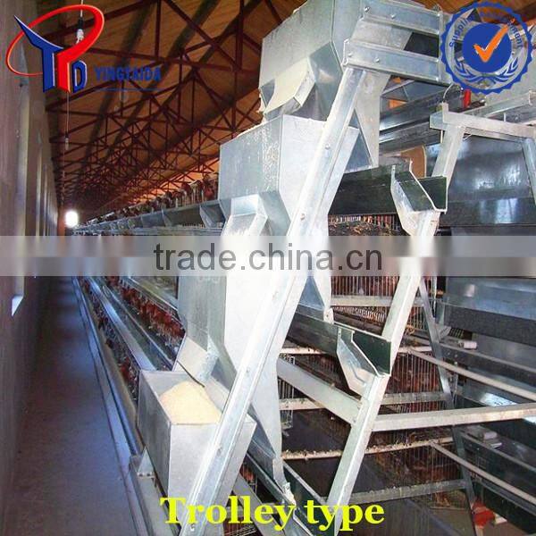 Galvanized Broiler Chicken Cage