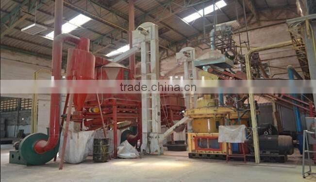 Wood Pellet mill plant line with hammer mill