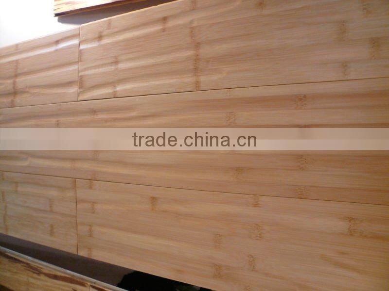 Hot carbonized bamboo floor