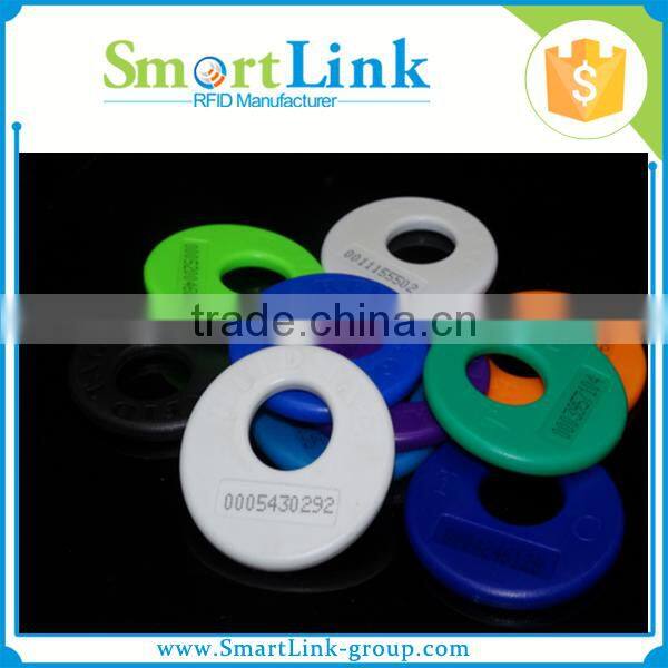 washable rfid silicon tag price,Diameter 15mm NFC Laundry Tag,rfid chip ABS tag for dry cleaning