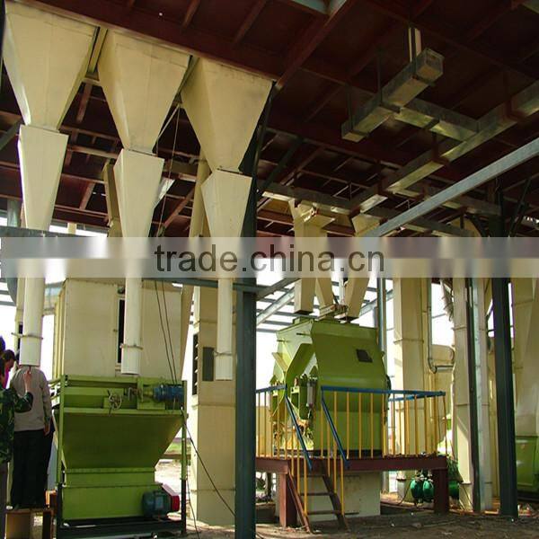 CE approved high output complete automatic poultry feed plant for sale