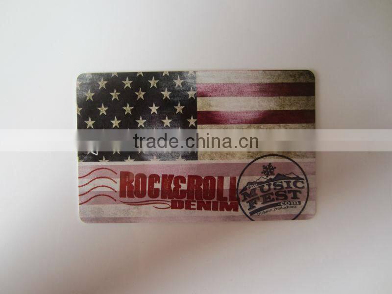 Printable 13.56mhz rfid contactless smart card