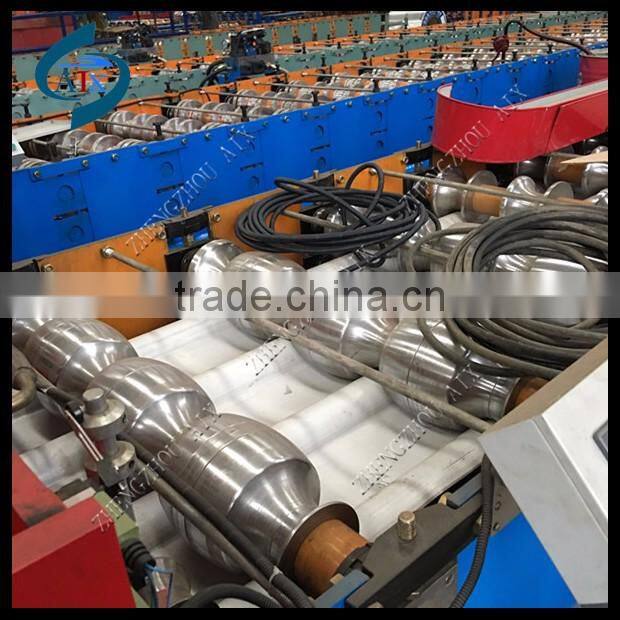 colored steel sheet roll forming machine