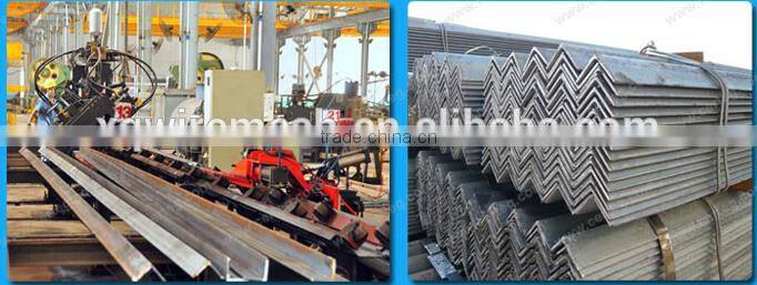SS400 or Q235 Steel Profiles mild steel angle bar from China