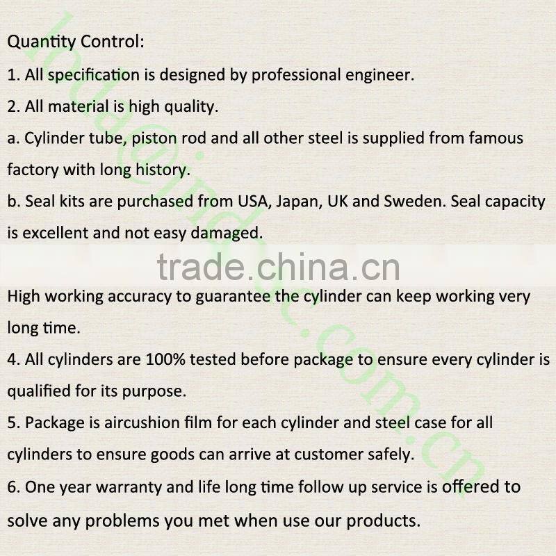 Professional hydraulic cylinder for press machine