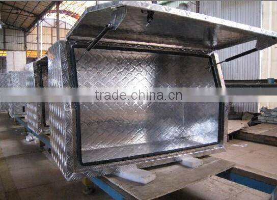 36" aluminum pickup truck trunk bed tool box underbody trailer storage+lock