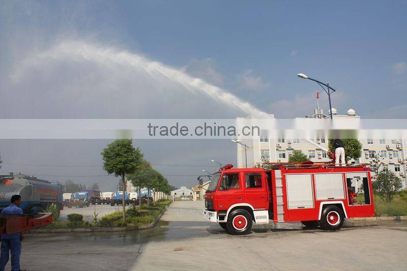 Dongfeng 5000L~6000L capacity of fire truck specifications from original factory