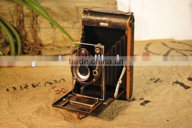 Antique fine art classic iron camera model
