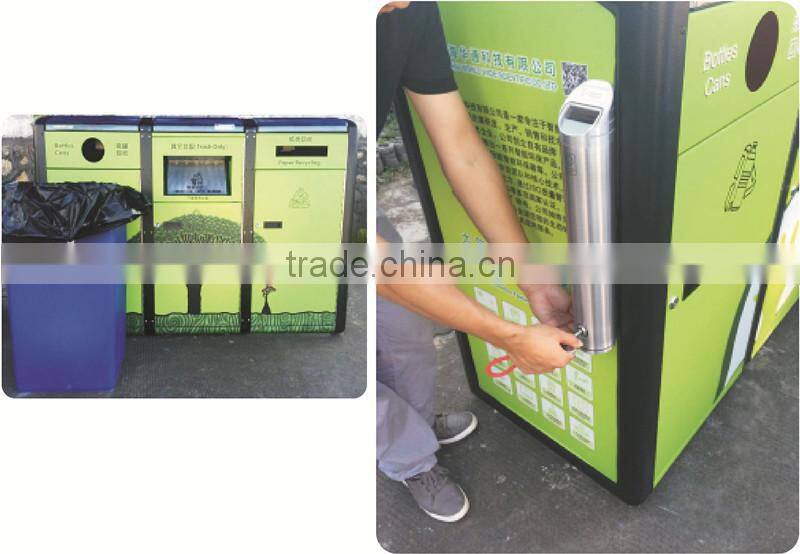 intelligent solor trash compactor