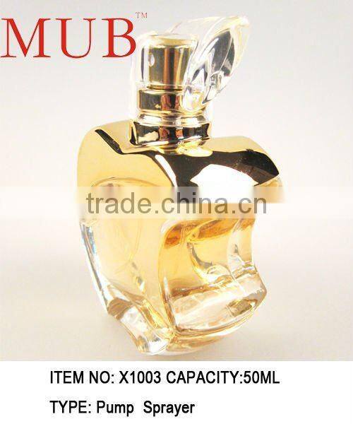 custom clear glass bottle ,glass bottle for fragance