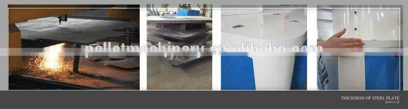 Tree branch pellet making machine with auto lubrication system