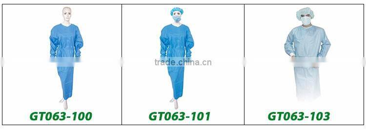 Wholesale pp pe sms smms spunlace medical sterile disposable surgical gown