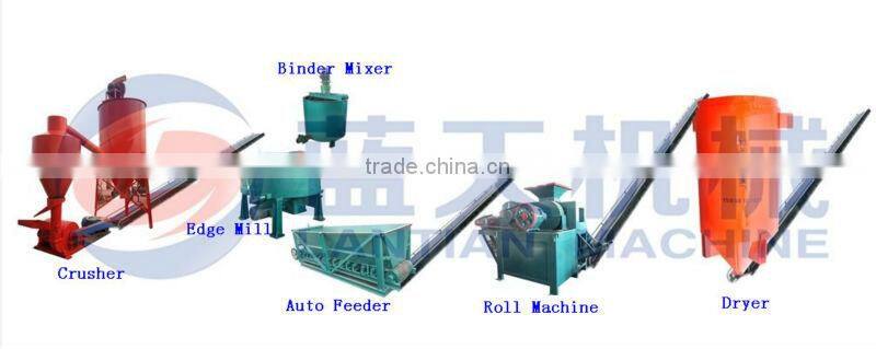 Lantian 1-300tph charcol ball press machine for exporting