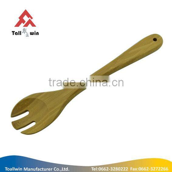 high quality bamboo multifunction kitchen tongs