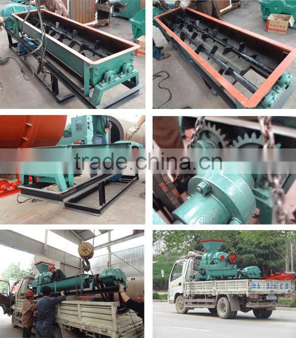Environmental dry powder briquette machine