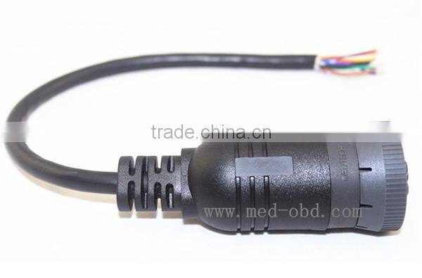 J1939 (9pin) Female Connector to Open End, 1ft