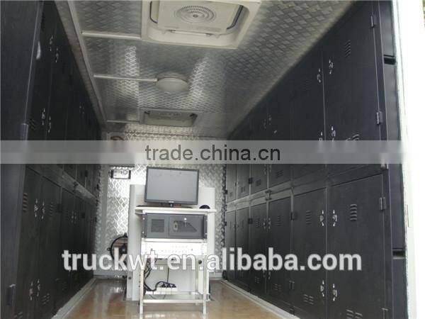 factory sale Euro4 diesel 95hp 4x2 two side mobile led truck