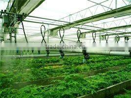 10-year Warranty UV protection greenhouses structure with hydroponic system