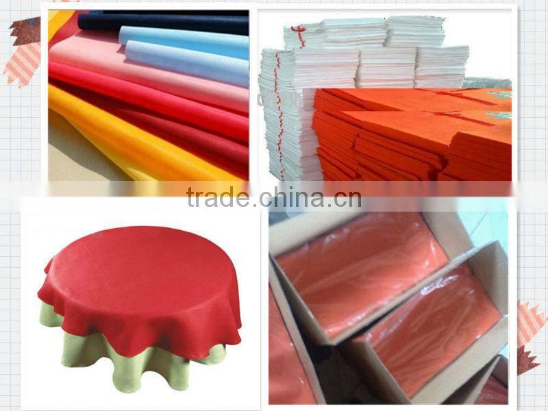80gsm pp nonwoven/tnt roll for tablecloths
