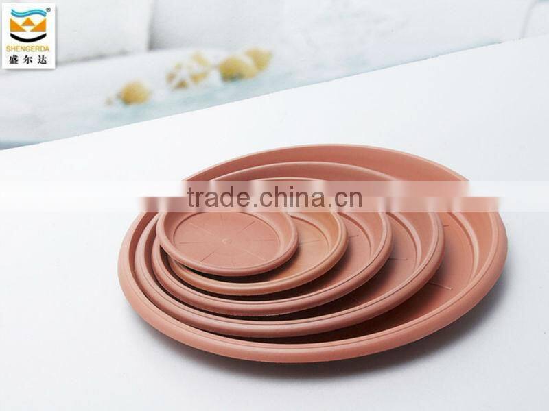 Plastic PP saucer for flower pot & garden plastic square pots &nursery planting pot