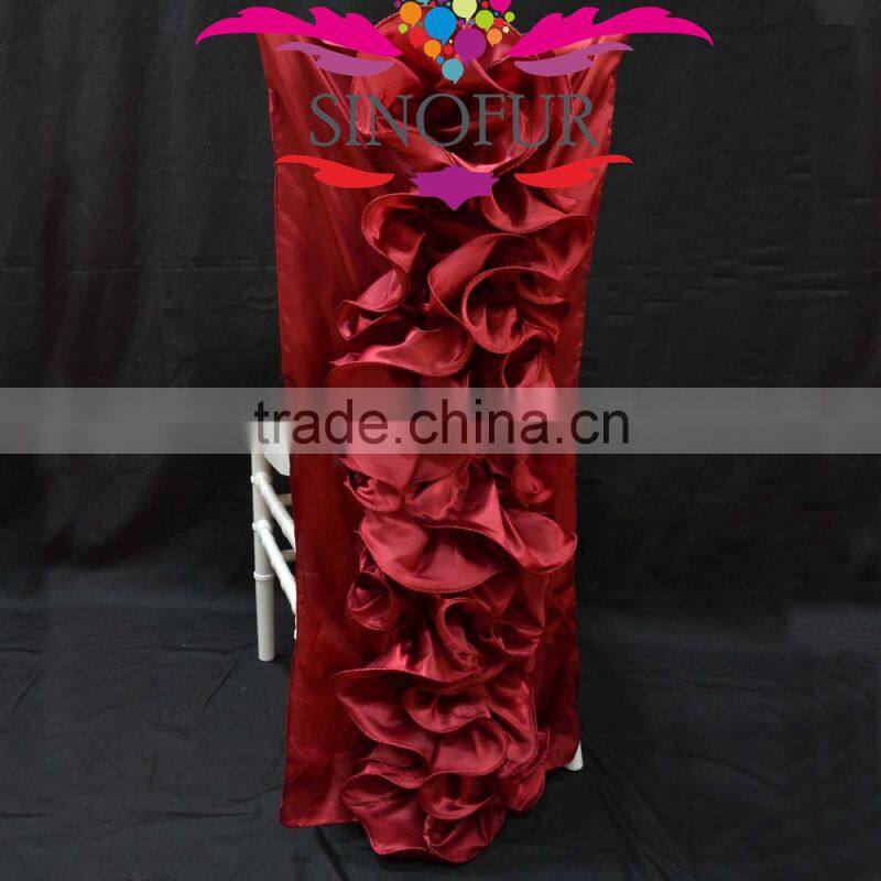 2014 New style red wedding chair covers