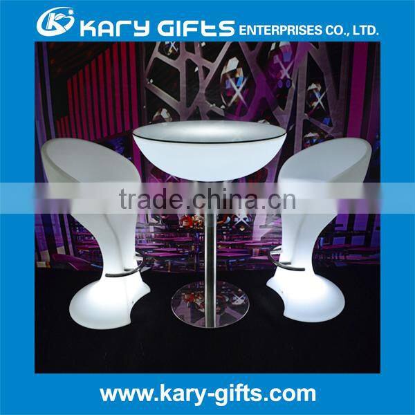 LUMINOUS OUTDOOR GLOW BAR TABLE LED FURNITURE