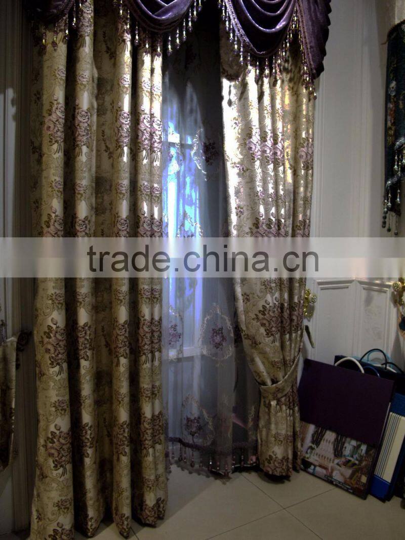 Italian Design Medusa Curtain/Luxury Home Decorative Curtain