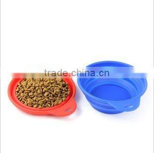 Collapsible Silicone Dog Bowls