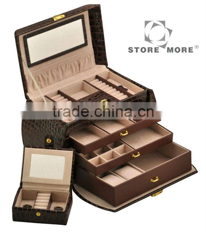 Simple 2 Drawer Foam Inserts For Jewelry Box