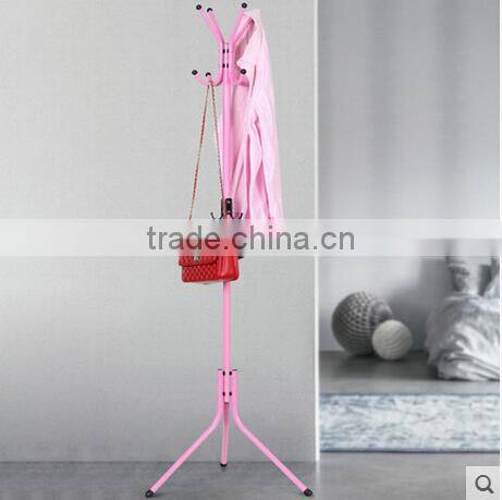 PN FUJIAN factory wholesale stainless steel portable clothing tree household hooks clothes hanger