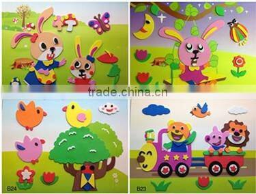Kids educational toys eva puzzle