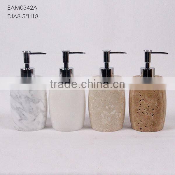 Avant-garde household marble decoration concete bathroom accessories set