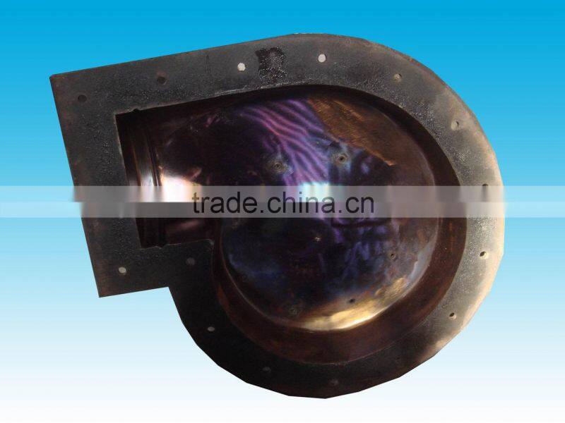 iron rotational mold for plastic fan shell,fan shell rotomold