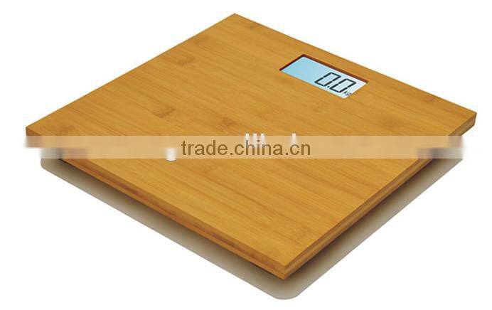 High Precision Bamboo Bathroom Body Scale