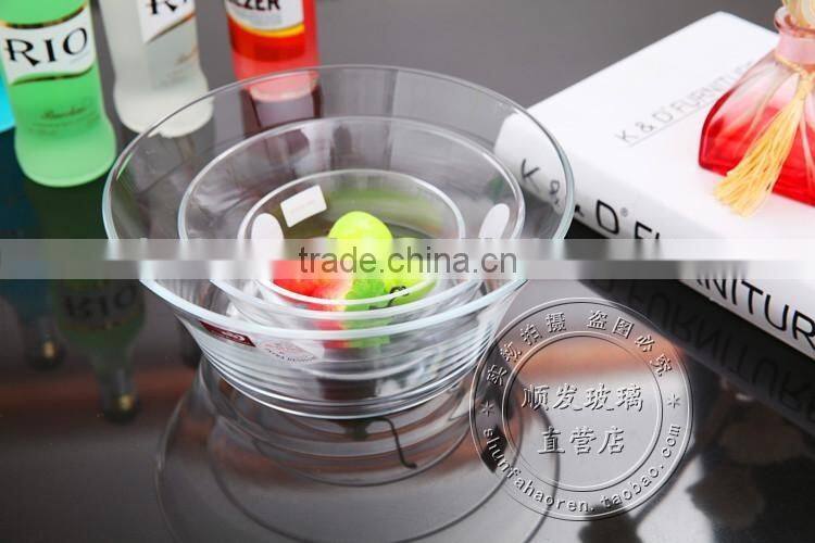 High Quality Glass Bowl Matcha Bowl/ Salad Bowls/glass ice cream bowl