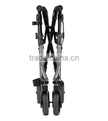 4 WHEELS ALUMINUM 6.4 KG EXTRME LIGHTWEIGHT ROLLATOR ( rolling walker,walking aid)