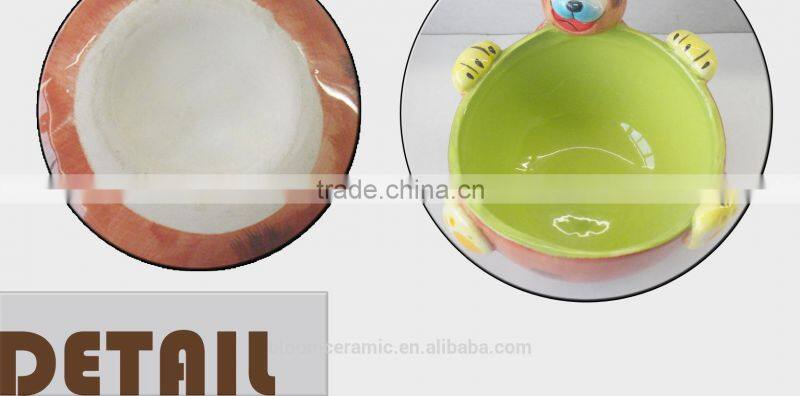 simple bloom ceramic bear cup