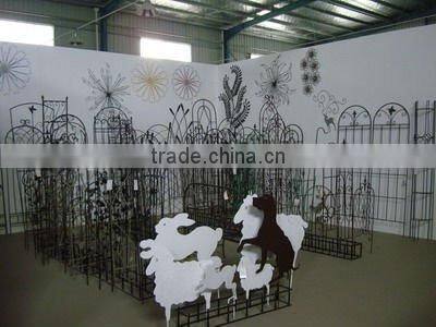 tiny metal plant chair for plants