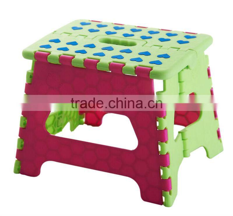 plastic folding stool with new design