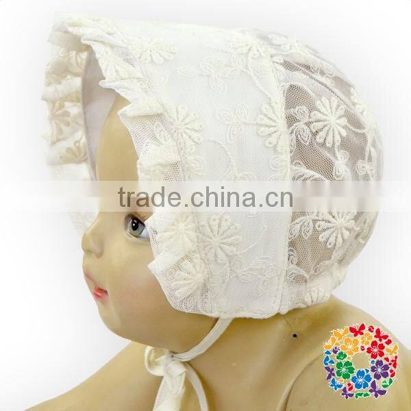 wholesale baby hat cotton pink lace hat baby caps and hats