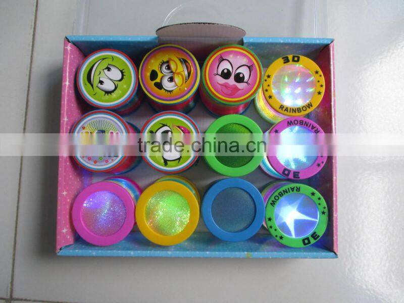 new popular 3D magic raibow spring with led light, LED rainbow spring toys for kids