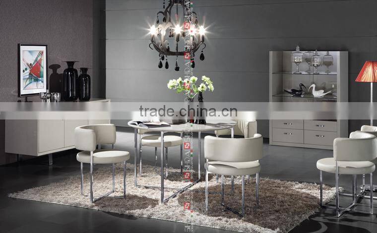 Small Space Round European Dining Sets Photos A-27