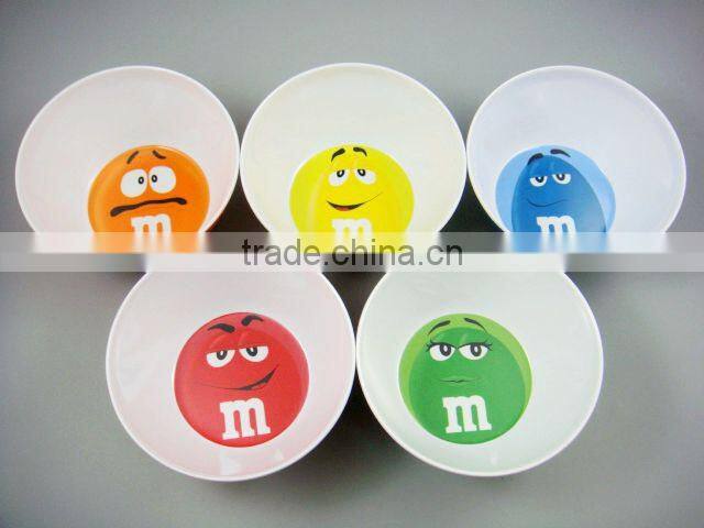 100% food grade safety melamine kid children bowl
