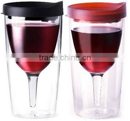 promotional items wine glasses with customized design