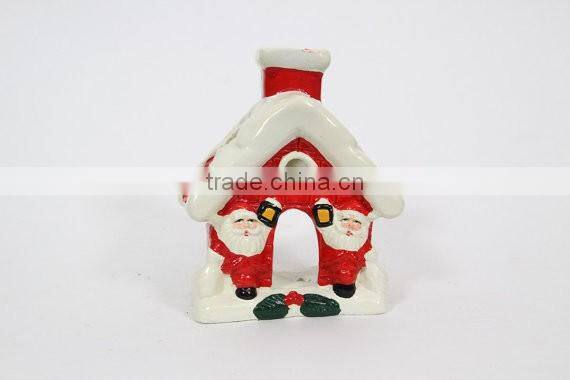 Christmas House Candle Holder