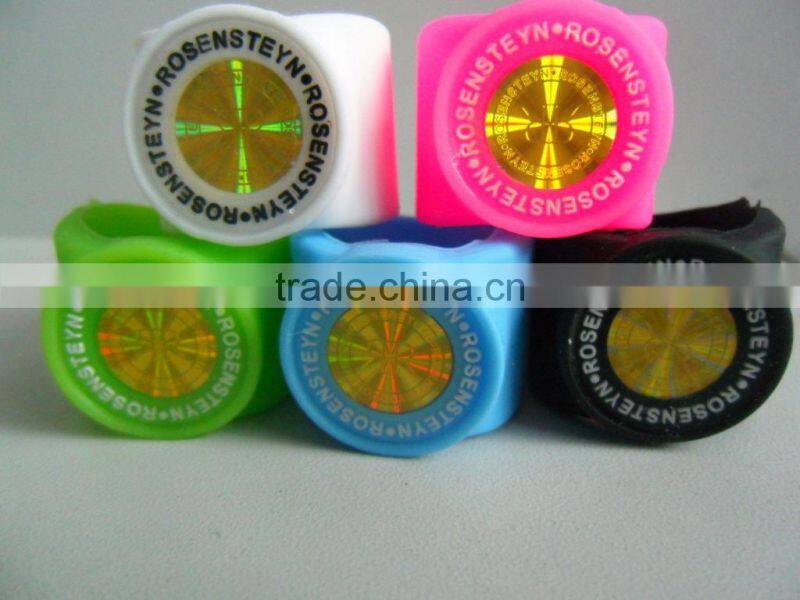 Customized various shape silicone finger ring