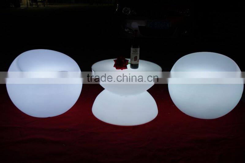 Comfortable LED apple chair furniture, led apple shape chair
