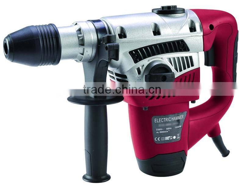 40mm SDS MAX Concrete Drilling Machine Portable Electric 1050w rotary hammer drill 32mm