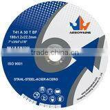 7" 180x1.2x22.2mm High quality Flat Cut Off Wheel For Stainless Steel